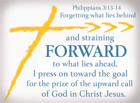 Philippians 3:13.